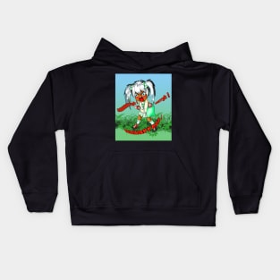 argh! kawaii cartoon girl having a bad day Kids Hoodie